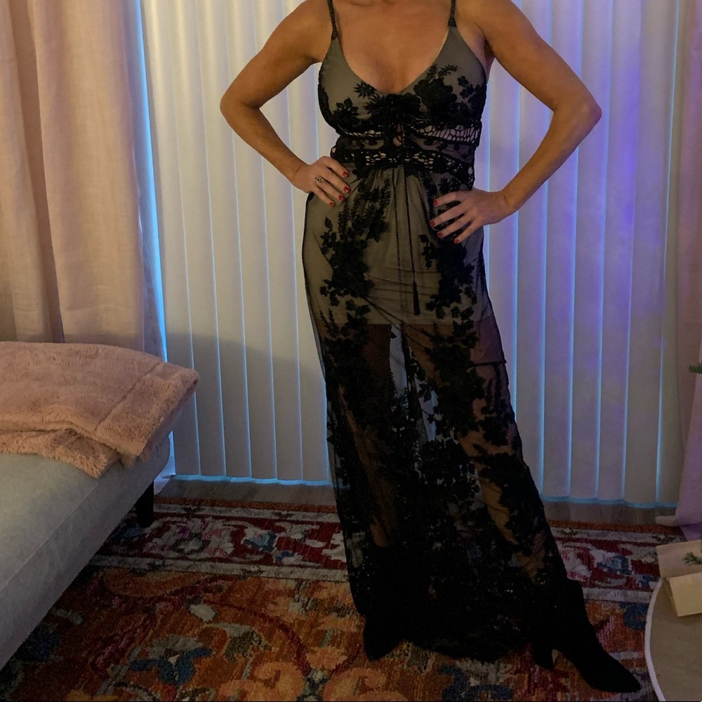 Very sexy SKY dress.